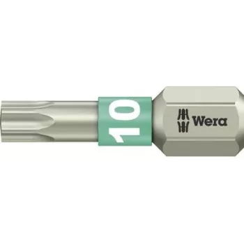 Wera TORX® antgalis T10 25 mm (1/4 colio) nerūdijantis plienas