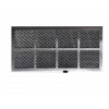 Respekta aktyvintos anglies filtrų rinkinys MIZ 7800 – 2 vnt., sidabrinis/juodas