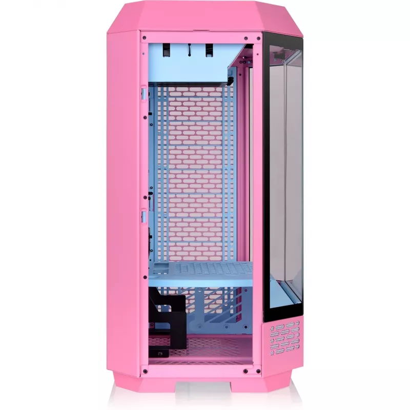 Thermaltake The Tower 300 Bubble Pink rožinis grūdintas stiklas - Midi/Mini bokštas - ATX