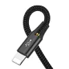USB laidas Baseus Fast 4in1 2xUSB-C / Lightning / Micro 3,5A 1,2m (juodas)