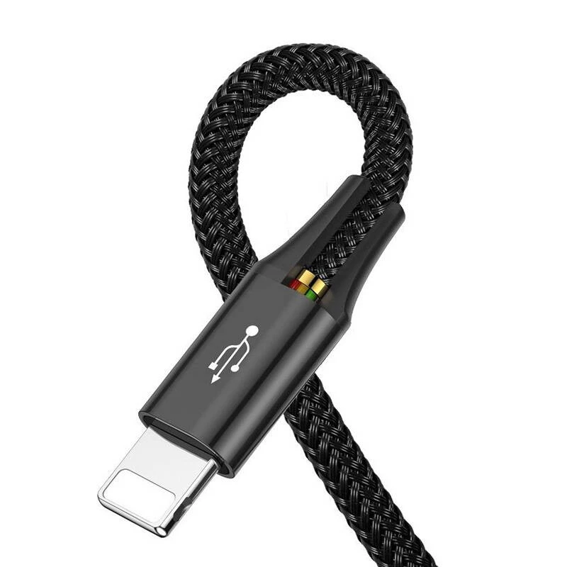 USB laidas Baseus Fast 4in1 2xUSB-C / Lightning / Micro 3,5A 1,2m (juodas)