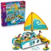 LEGO Friends kelionių laivo nuotykių rinkinys 42664 – 685 detalės, 4 mini lėlytės, nuo 8 metų, 260×190×320 mm