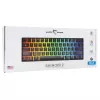 Mechaninė klaviatūra White Shark Shinobi-2 mėlyni jungikliai juoda JAV išdėstymas