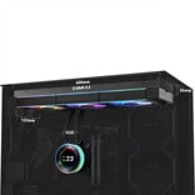 Lian Li GA II Hydroshift II LCD-C 360CL procesoriaus skystinis aušintuvas 12 cm juodas 1 vnt.