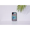 Apsauginis dėklas iKins iPhone XR — Juodas Poppin Rock dizainas