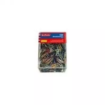 Sąvaržėlės metalinės Herlitz 8859134 (1000 vnt.)
