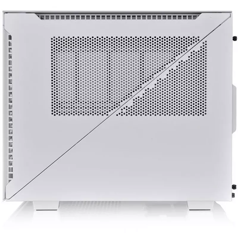 PC korpusas Thermaltake Divider 200 TG Air Snow Micro Tower Baltas