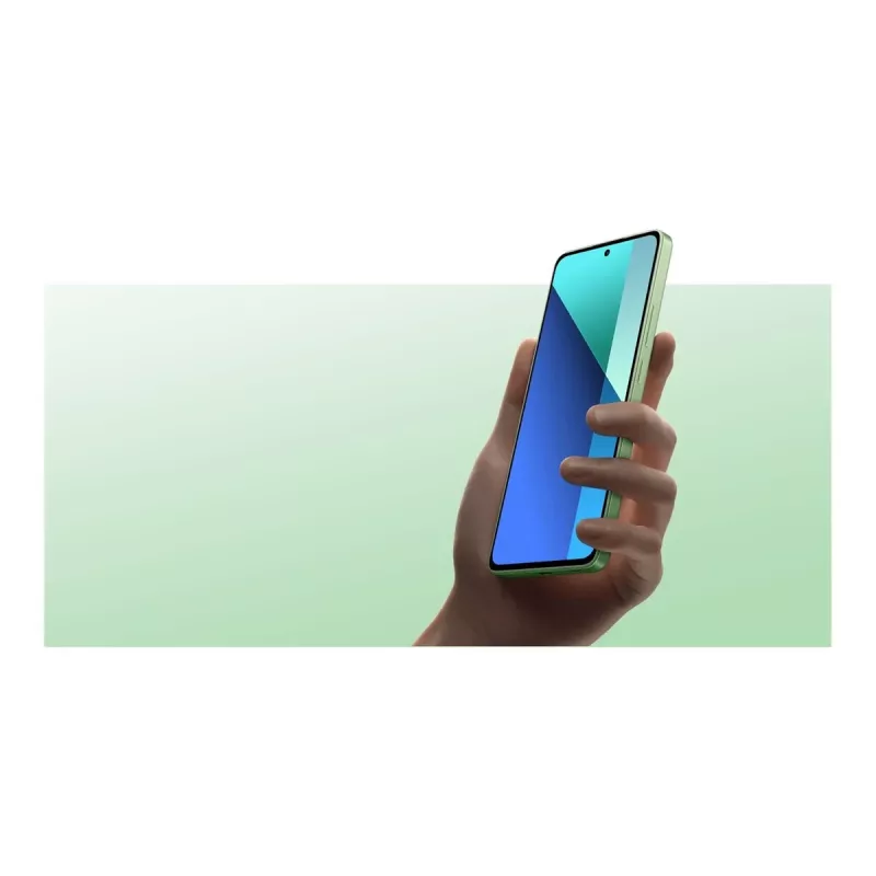 Xiaomi Redmi Note 13 6GB+128GB Mėtų žalia 16,94 cm (6,67 inch) AMOLED ekranas, MIUI 14 pagal Android 13, 108MP triguba kamera