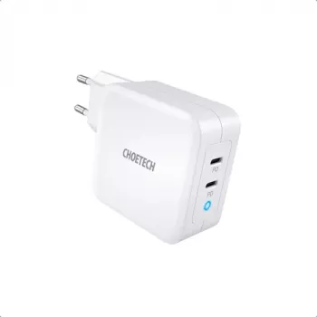 CHOETECH GaN PD6008 100W PD 2x USB-C įkroviklis