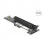 Konverteris 2 x SFF-8654 į PCIe x16 bifurkacijai DeLOCK 64148