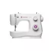SINGER mechaninė siuvimo mašina M2505 – 10 siūlių, automatinė sagos skylutė, laisva rankovė, balta