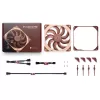 Ventiliatorius Noctua NF-A14x25 G2 PWM 140 mm 1500 RPM SSO2 guolis 4-pin PWM Smėlio spalvos