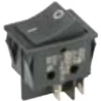 Bachmann 924.095 Elektrinis jungiklis Rokerinis jungiklis 2P Juodas (924.095)