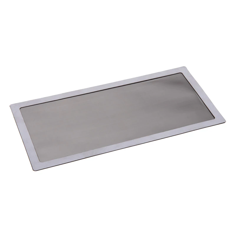 Dulkių filtras DEMCiflex 0320 kompiuterio korpusams, 142×287 mm, juodai pilkas