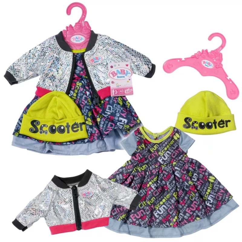 Drabužiai lėlei Baby Born City Style Outfit