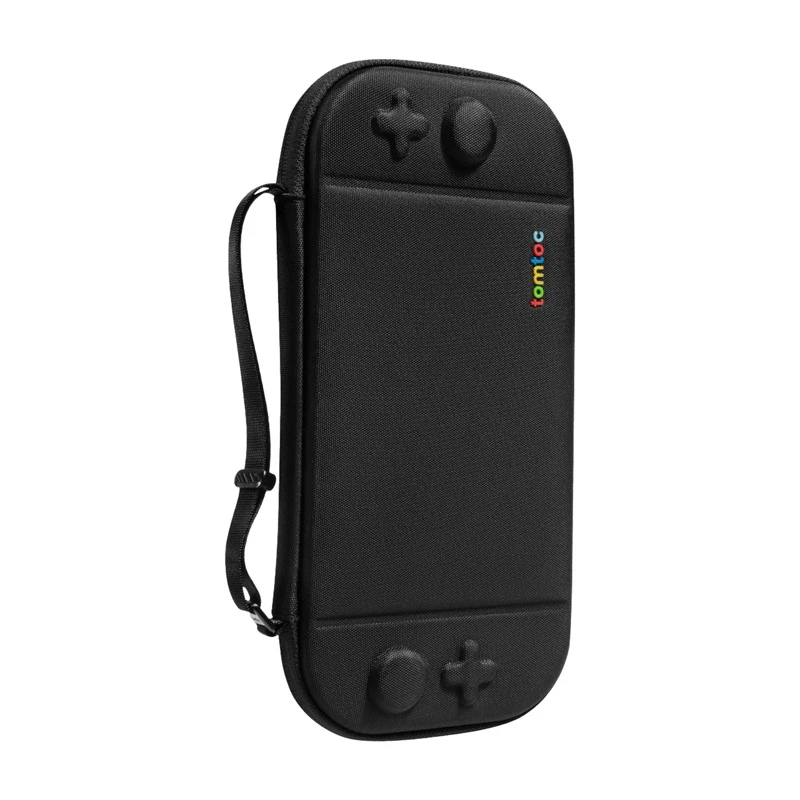Apsauginis dėklas Tomtoc FancyCase-G05, skirtas Nintendo Switch 2, juodas