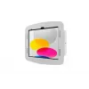 Compulocks iPad 10,9 colio 10-os kartos Space apsauginis aliumininis dėklas su sieniniu laikikliu, baltas
