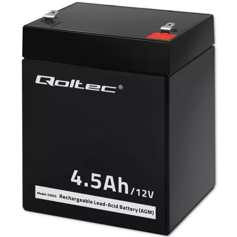 AGM akumuliatorius Qoltec 53033 4.5 Ah 15 V 65.5 A motociklui