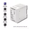 Qoltec 50914 maitinimo šaltinis DIN bėgiui | 90W | 12V | 7,5A | Baltas | Plonas