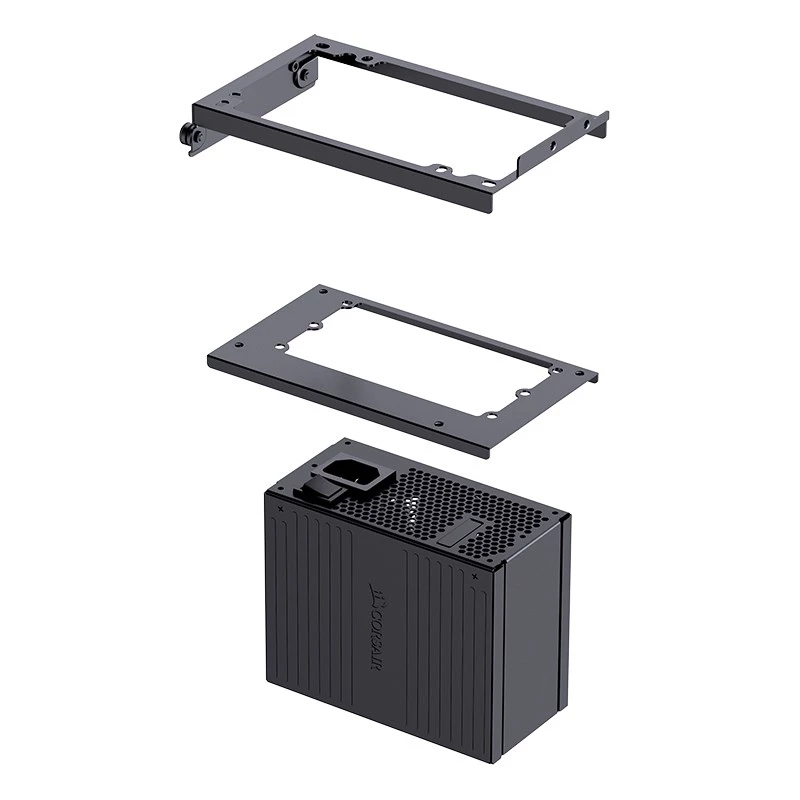 Jonsplus MATX nešiojamas korpusas Z20 - juodas