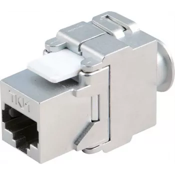 RJ-45 lizdas Bachmann 918.035 sidabrinis