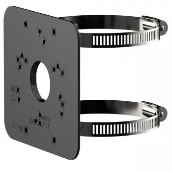Pole mount laikiklis DAHUA PFA152-E-B stulpams, atsparus orams metalinis