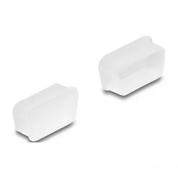 DeLOCK 67121 dulkių dangtelis VGA prievadui 2 vnt. Skaidrus PVC