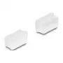DeLOCK 67121 dulkių dangtelis VGA prievadui 2 vnt. Skaidrus PVC