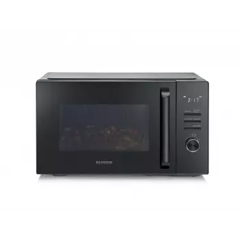 Kombinuota mikrobangų krosnelė SEVERIN MW 7798, ant stalviršio, 29 L, 900 W, juoda, 315 mm sukamoji lėkštė