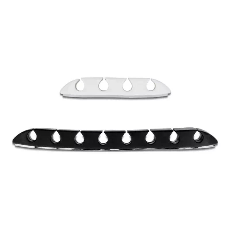 Laikiklis kabeliams DeLOCK trapecijos formos lipnus rinkinys 10 vnt juoda balta