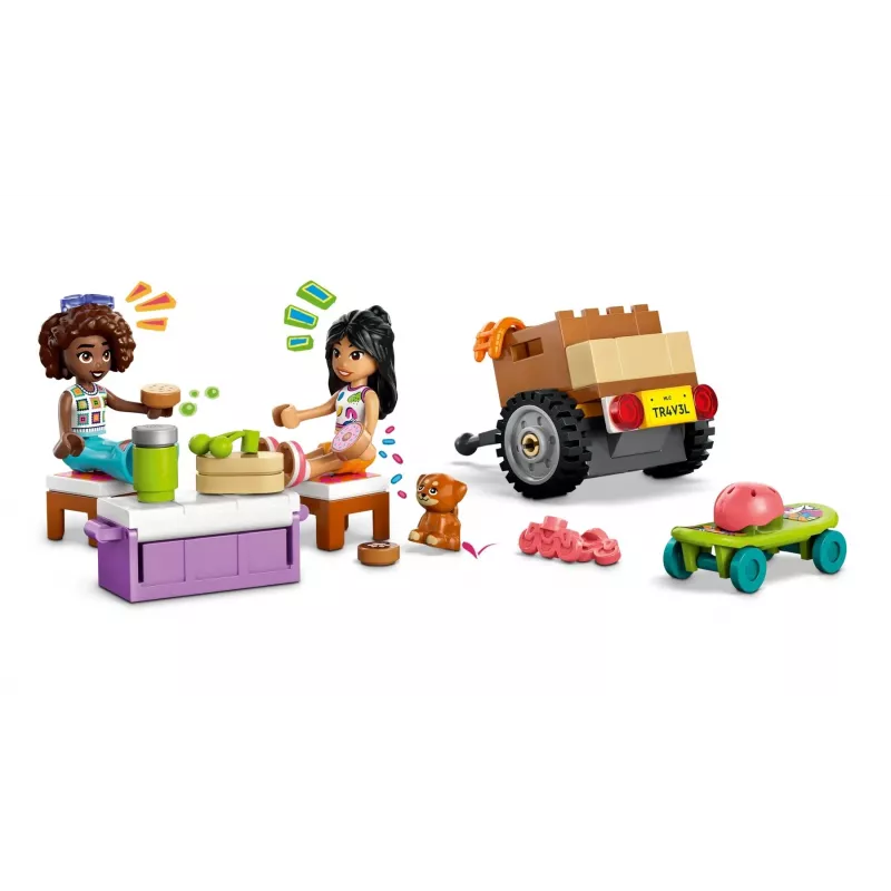 LEGO Friends statybinis žaislas 42659 Nuotykių kelionė su draugais, 220 dalių, 2 minifigūrėlės, nuo 6 metų