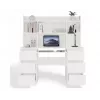 KUBA Rašomasis stalas komplektas + Extension Piece, baltas