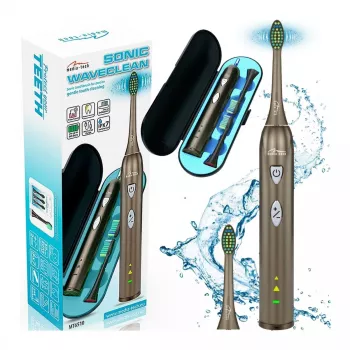 Sonic dantų šepetėlis Media-Tech SONIC WAVECLEAN suaugusiems rudas