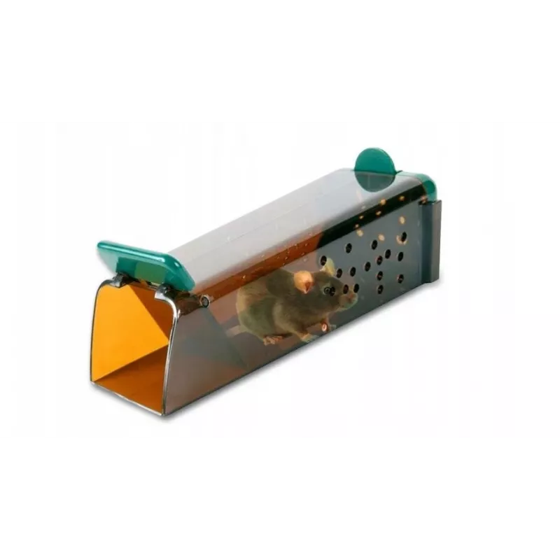 Humaniška gyvų pelėkautų gaudyklė Trixie TX-4192, technopolimeras, 60×45×170 mm, daugkartinė