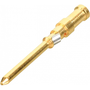 HARTING HAN 09150006124 - Kontaktinis kaištis, 0,14-0,37 mm², varis, auksuotas (09 15 000 6124)