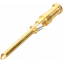 HARTING HAN 09150006124 - Kontaktinis kaištis, 0,14-0,37 mm², varis, auksuotas (09 15 000 6124)
