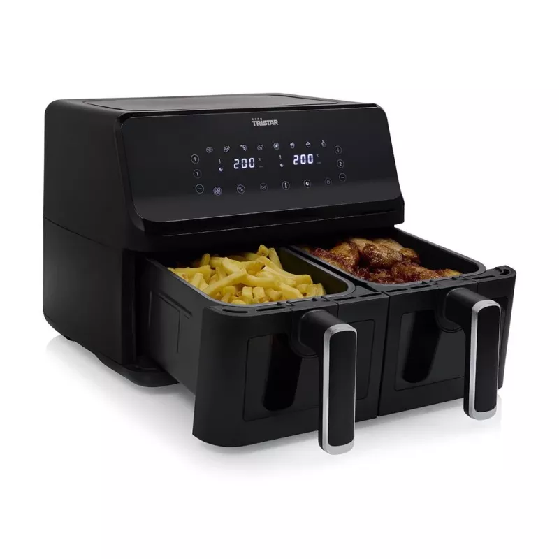 Karšto oro gruzdintuvė Tristar FR-9040 8 L 2700 W Double Black