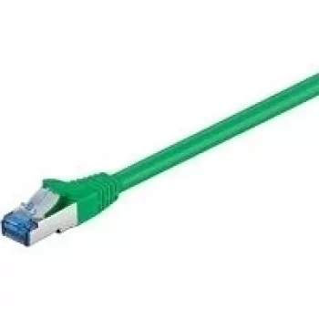 Wentronic Goobay CAT 6a jungiamasis laidas, S/FTP (PiMF), Žalias, 7,5 m - LSZH halogenų neturintis, Varis (93849)