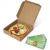 Virtuvės aksesuaras žaidimams Spin Master Melissa & Doug Top & Bake Pizza skaitiklis, apsimestinės picos rinkinys