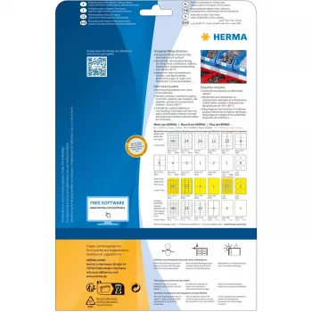 Lipnus etikečių lapas HERMA Signs A4 190x275 mm