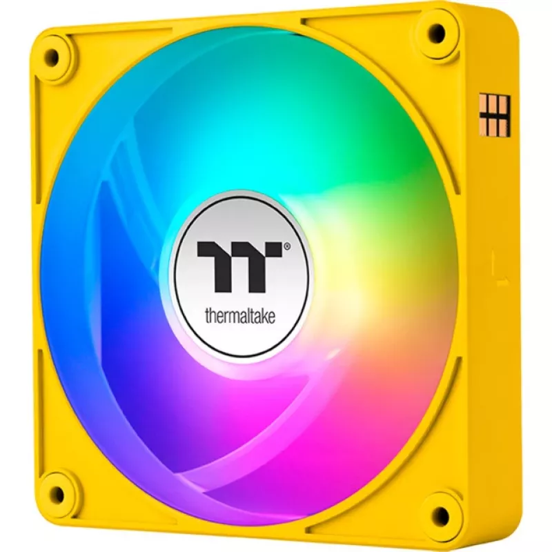 Thermaltake CT120 EX ARGB 120mm Geltoni 3 vnt. korpuso ventiliatoriai