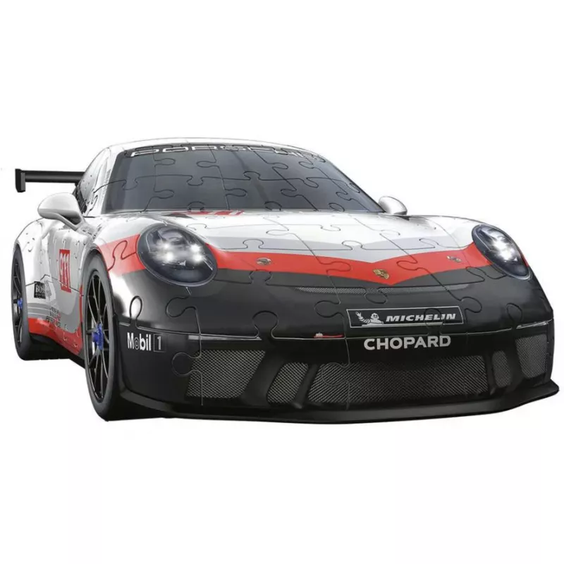3D dėlionė Ravensburger Iconics Porsche 911 GT3 Cup – modelio replikos rinkinys