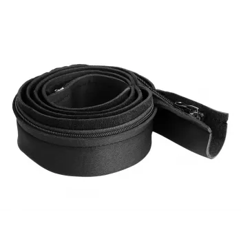 DeLOCK Neopreninis kabelių movimas su užtrauktuku 1,5 m x 100 mm juodas