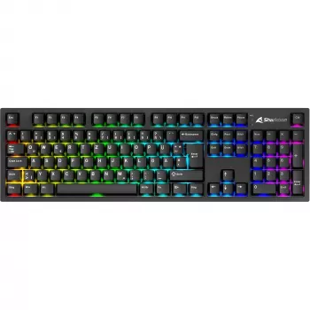 Sharkoon OfficePal KB70W mechaninė klaviatūra, Linear Silent, DE išdėstymas