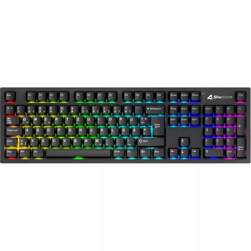 Sharkoon OfficePal KB70W mechaninė klaviatūra, Linear Silent, DE išdėstymas