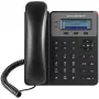 DECT telefonas Grandstream GXP1610 — juodas, LCD 132×48 px, ausinės (RJ-9), 1 ragelis, telefonų knyga 500, garsiakalbis