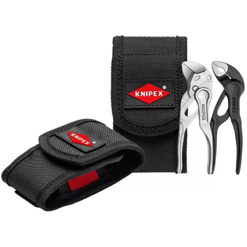 Pramoninis pincetų rinkinys Knipex 92 00 04 juodai raudonas 275g 5 vnt.