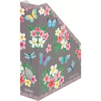 Žurnalų stovas Herlitz 50043989 kartoninis įvairiaspalvis A4 75mm 225mm 300mm