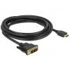 DeLOCK 85585 DVI–HDMI vaizdo kabelio adapteris, 3 m