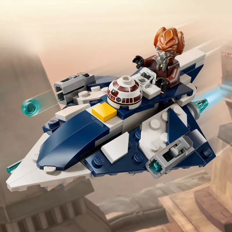 LEGO Microfighter Star Wars Plo Koon's Jedi Starfighter 75400 – 89 detalių, 1 minifigūrėlė, nuo 6 metų